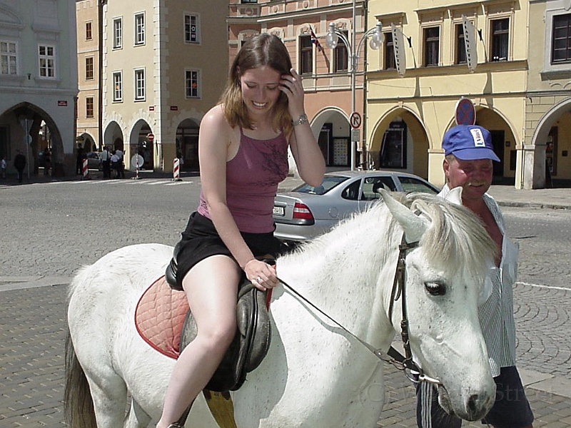 Erica Riding Horse In Ceske Budejovice 4.jpg